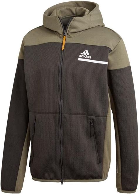 adidas vest groen heren|adidas.